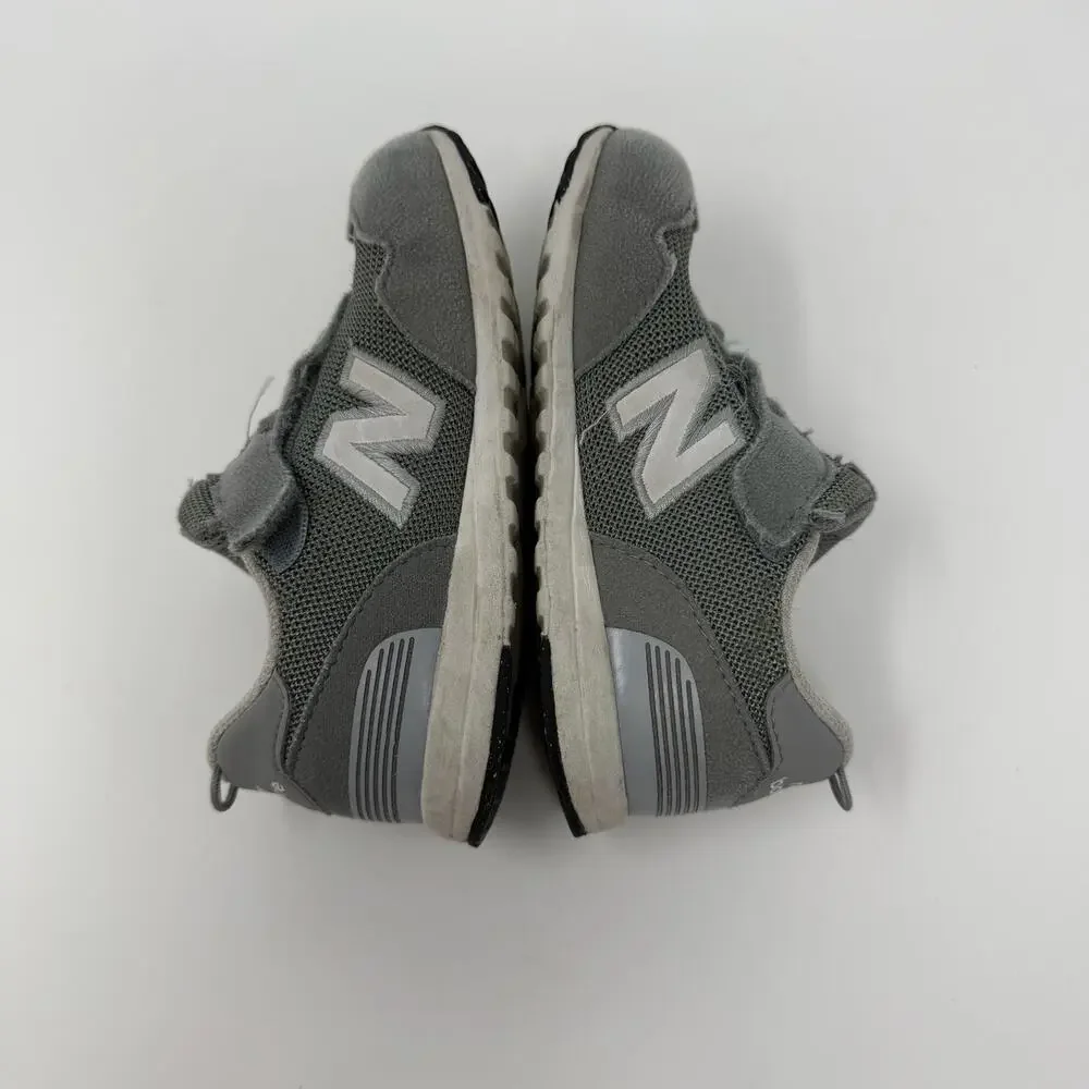 New Balance 515 Gray Toddler Sneakers Velcro Size 9